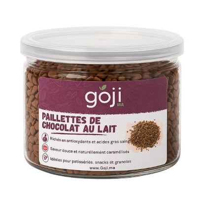 رقائق شوكولاتة بالحليب - GOJI.MA