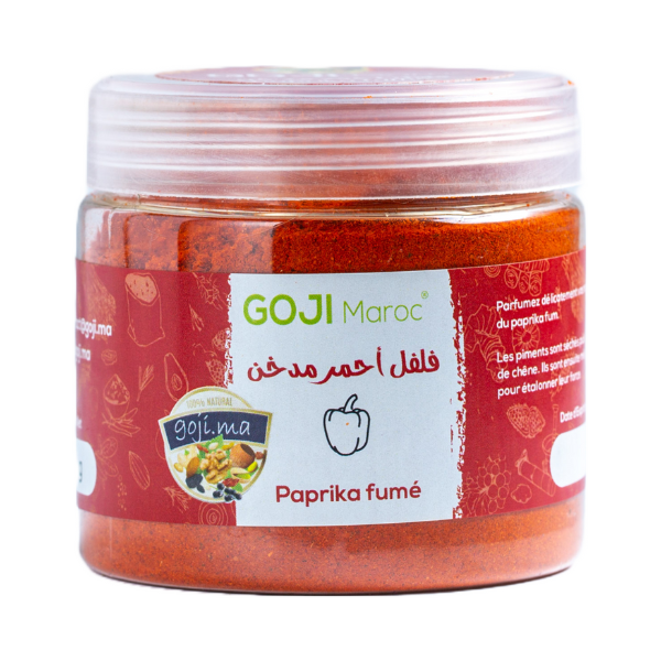 Paprika fumé - الفلفل الأحمر المدخن - تحميرة مدخنة Maroc vente en ligne epicerie Fine 