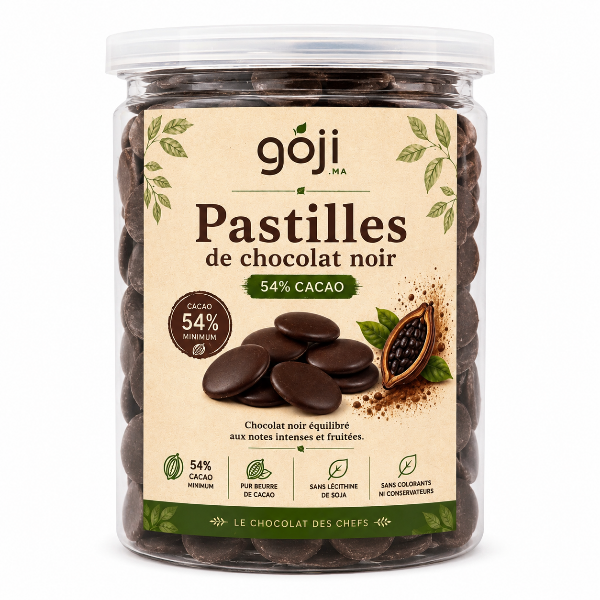 Pastilles de Chocolat noir 54% - RENO