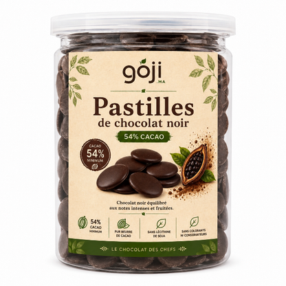 Pastilles de Chocolat noir 54% - RENO