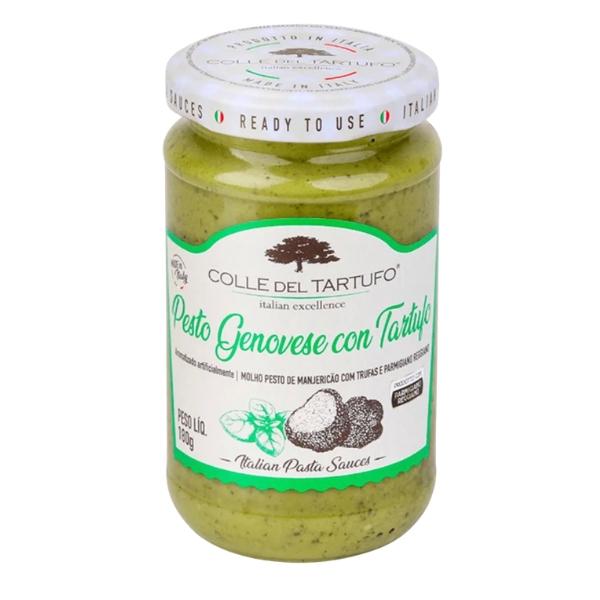 Pesto au basilic et à la truffe, 180g - Colle Del Tartufo