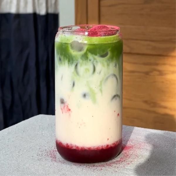 مسحوق الماتشا بالفراولة، 75 غ - بيرفكت تيد