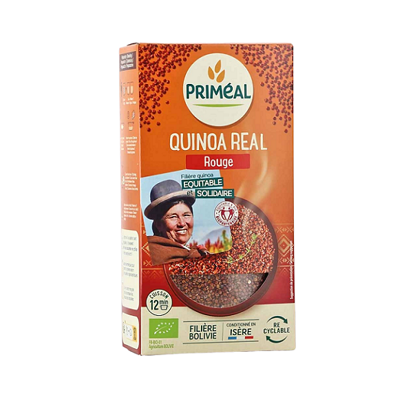 Quinoa rouge 500g - PRIMÉAL Maroc vente en ligne epicerie Fine 