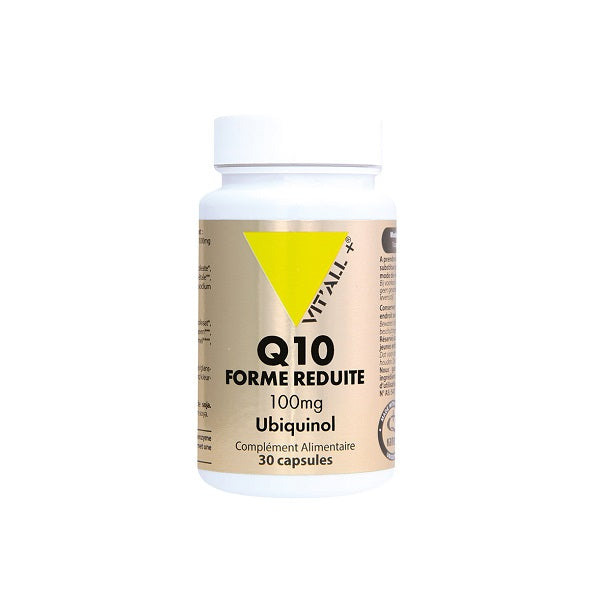 Q10 Réduit BIO  100 mg – Ubiquinol 30 gélules - Vital Plus Maroc vente en ligne epicerie Fine 