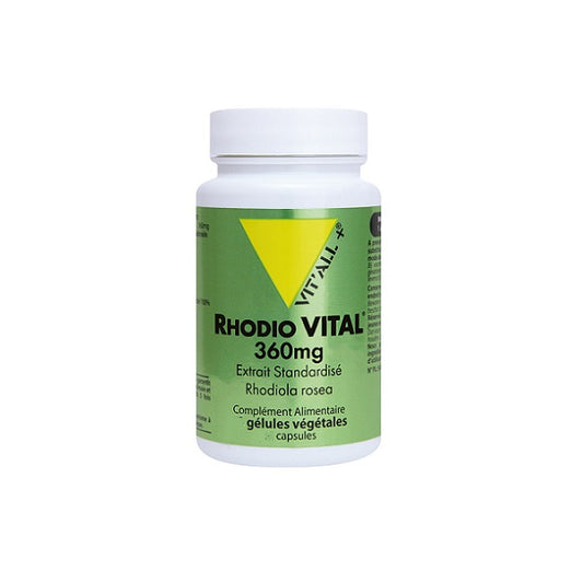 Rhodio Vital 360mg  BIO , 30 gélules - Vital Plus Maroc vente en ligne epicerie Fine 