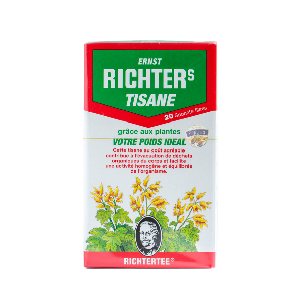 Tisane Votre Poids idéal, 20 Sachets - RICHTERS Maroc vente en ligne epicerie Fine 