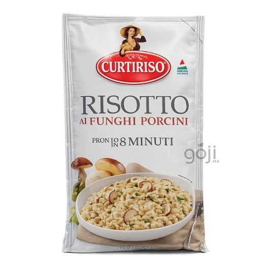 Risotto al funghi porcini, 175g - CURTIRISO