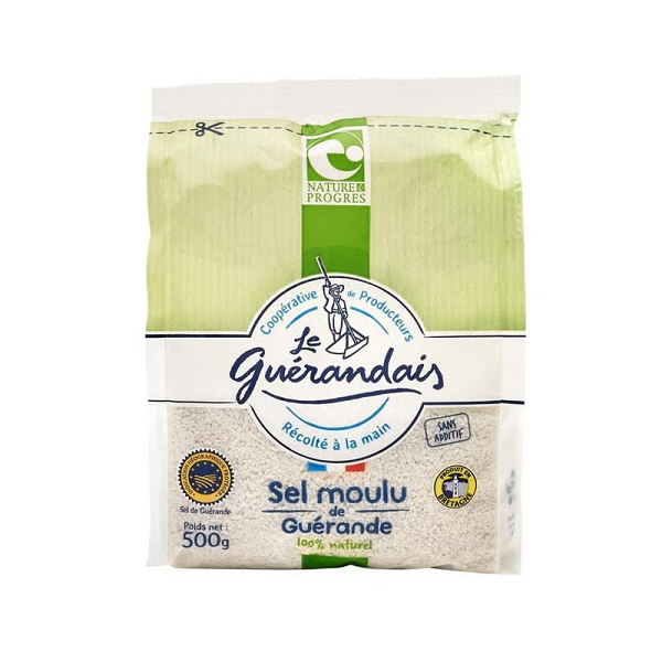Sel moulu Guérande Nature & Progrès - LE GUERANDAIS