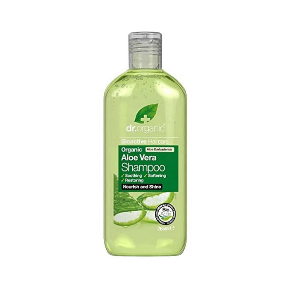 Shampoing à Aloe vera 265ml - Dr. Organic Maroc vente en ligne epicerie Fine 
