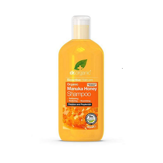Shampoing au miel Manuka 265 ml - Dr. Organic Maroc vente en ligne epicerie Fine 