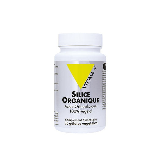 Silice Organique 100mg BIO 30 gélules - Vital Plus Maroc vente en ligne epicerie Fine 