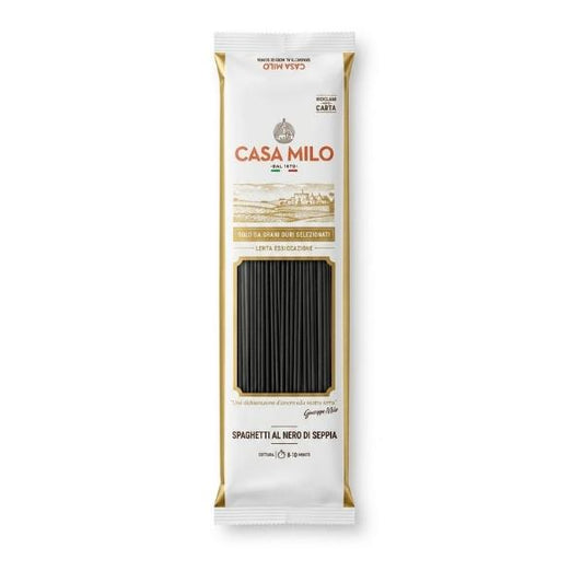 Spaghetti à l’Encre de Seiche – CASA MILO