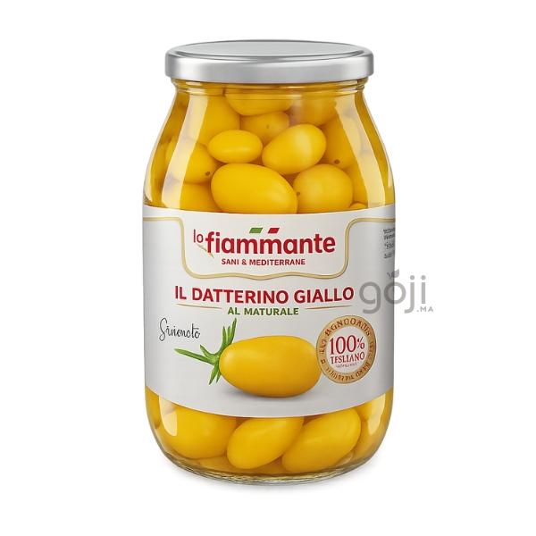 طماطم كرزية صفراء طبيعية داتيرينو، 1 كجم - LA FIAMMANTE