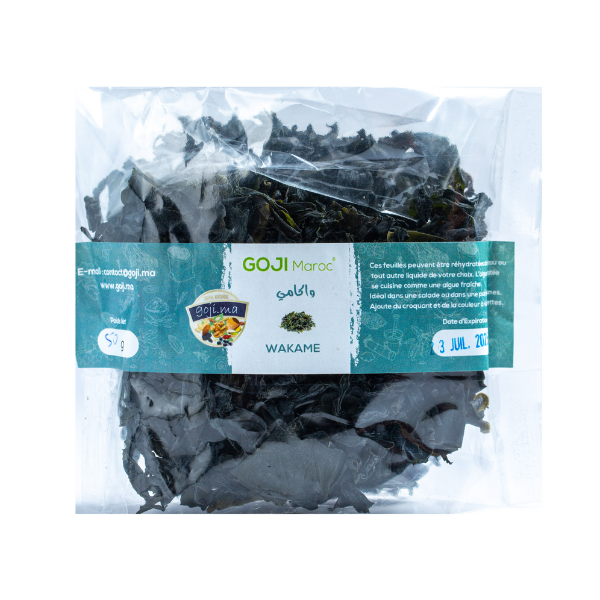 Wakame séché - واكامي Maroc vente en ligne epicerie Fine 