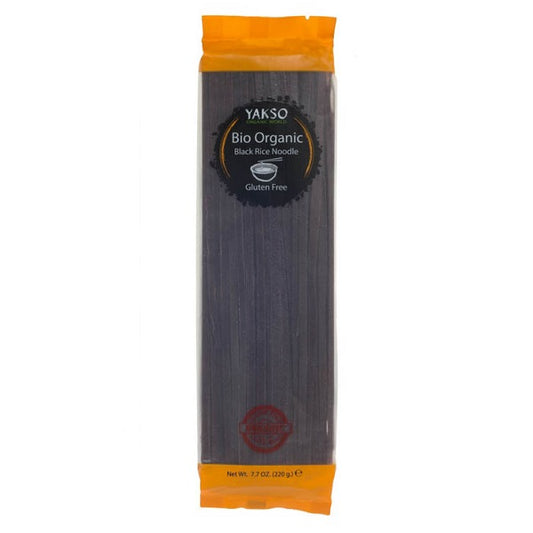 Nouilles de riz noir BIO,  220g - YAKSO