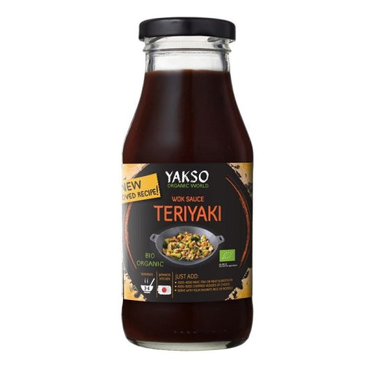 Sauce wok TERIYAKI bio, 240ml - YAKSO