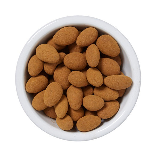 Amandes enrobées poudre de Cacao amer  avec sucre- لوز كاكاو مر