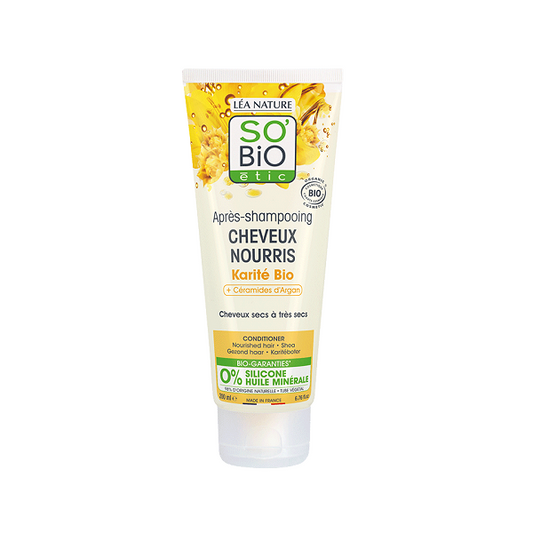 Après Shampoing Cheveux nourris Karité 200 ml - So' Bio ETIC Maroc vente en ligne epicerie Fine 