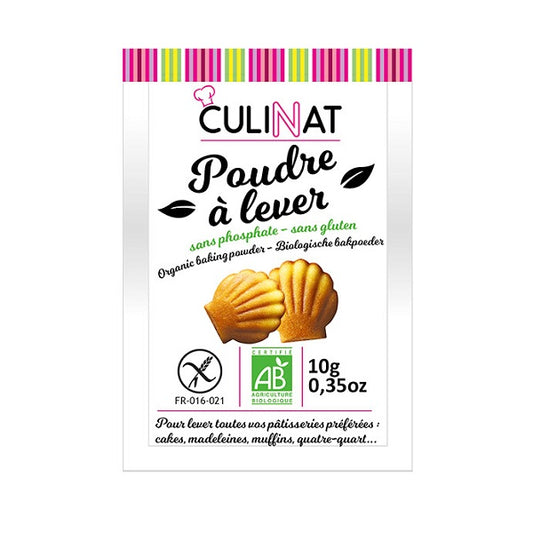 Poudre à lever 8x10G - Culinat