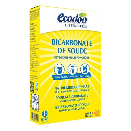 بيكربونات الصوديوم متعدد الاستعمالات، 500 غرام - ECODOO