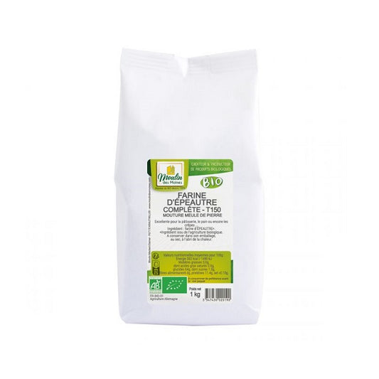 Farine d'épeautre complète T150 - Moulin des Moines Maroc vente en ligne epicerie Fine 