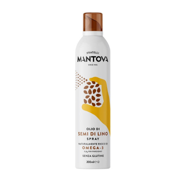 Huile de Lin Spray Mantova 200ml – Riche en Oméga-3