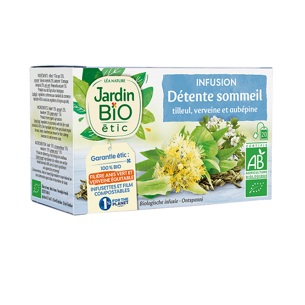 Infusion détente et sommeil -  JARDIN BIO Maroc vente en ligne epicerie Fine 