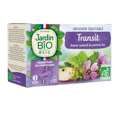 Infusion Transit intestinal Saveur Pomme - JARDIN BIO