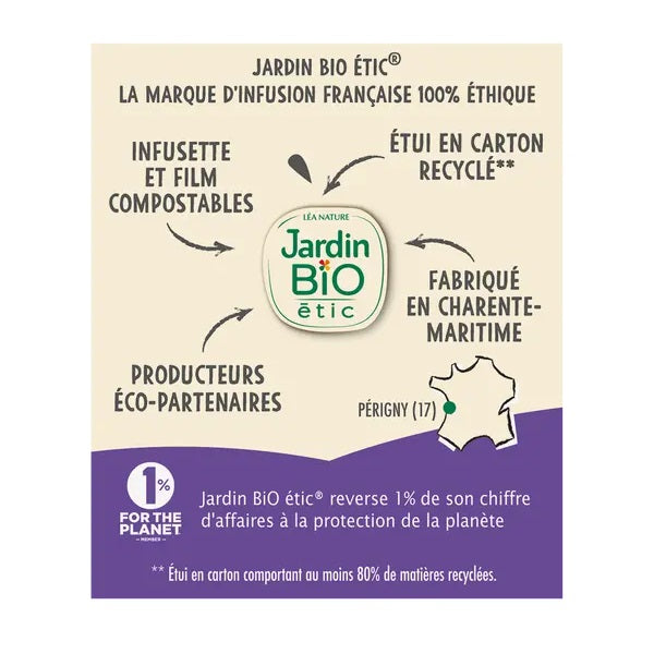 Infusion Transit intestinal Saveur Pomme - JARDIN BIO