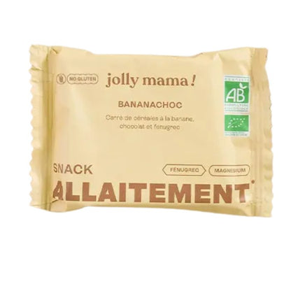 BananaChoc snack allaitement magnésium, 45g - JOLLY MAMA