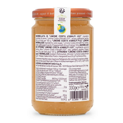 Confiture de citron I.G.P, 330g - AGRIMONTANA