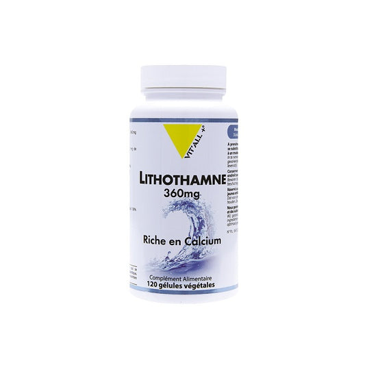 Lithothamne 500mg BIO 120gélules - Vital Plus Maroc vente en ligne epicerie Fine 