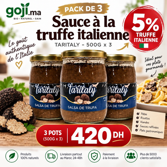 Pack Sauce à la truffe italienne 5%, 500g – TARITALY