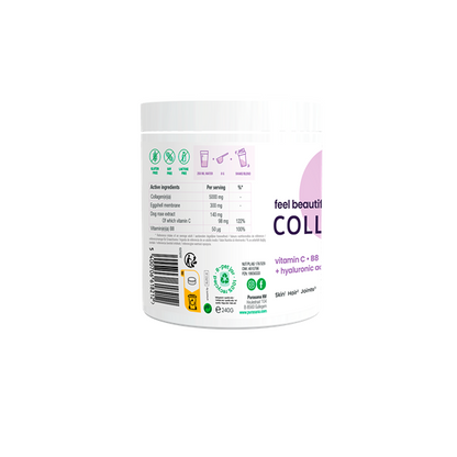 Poudre de collagène mûre, 240g Feel beautiful collagen - PURASANA