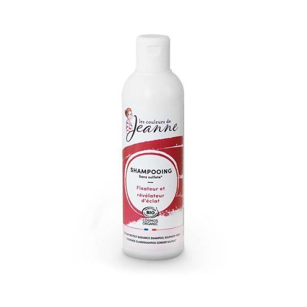 Shampooing Fixateur et révélateur d’éclat, sans sulfate - Les couleurs de jeanne Maroc vente en ligne epicerie Fine 