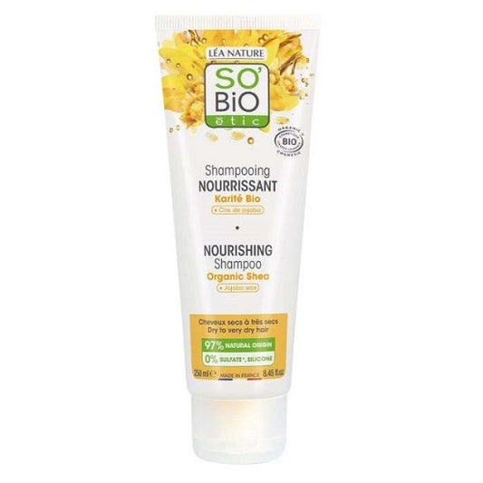 Shampoing Cheveux nourris Karité 250 ml - So' Bio ETIC