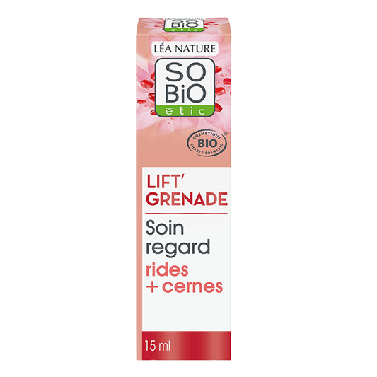 Gel contour des yeux, LIFT'GRENADE, 15ml - So' Bio ETIC Maroc vente en ligne epicerie Fine 