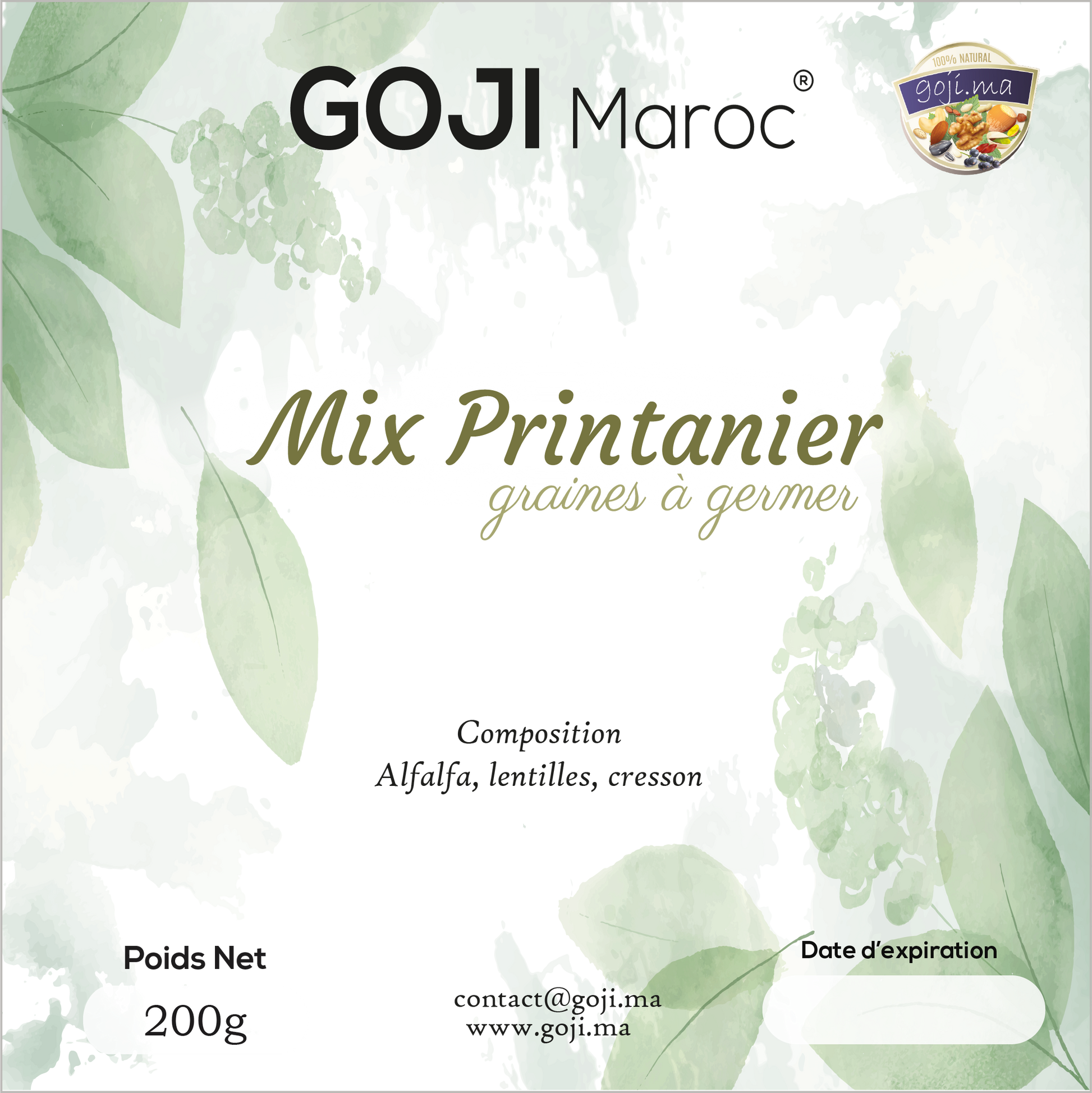 Mix Printanier - Graines à germer