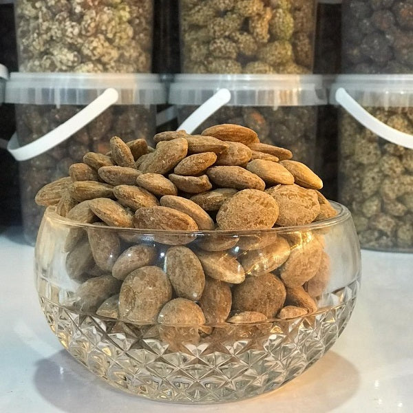 Amandes Marcona Grillées au sel - لوز مركونة مكلي مملح